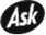 ask black logo
